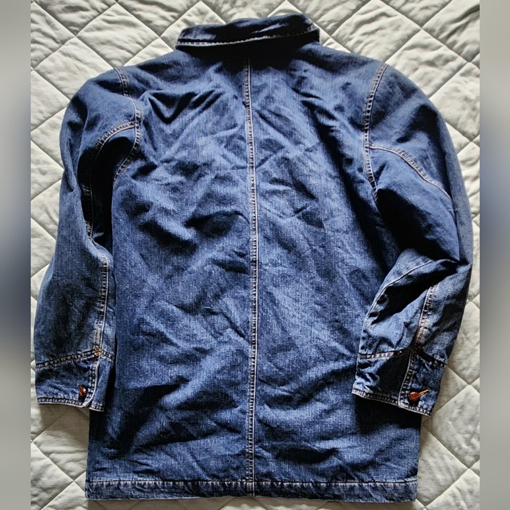 Vintage Denim Blue Women's Jacket - Picture 4 of 4